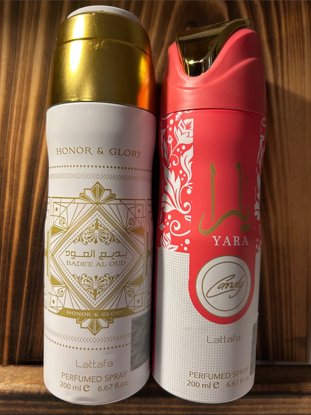 Yara Candy Perfumed Body Spray — Pink